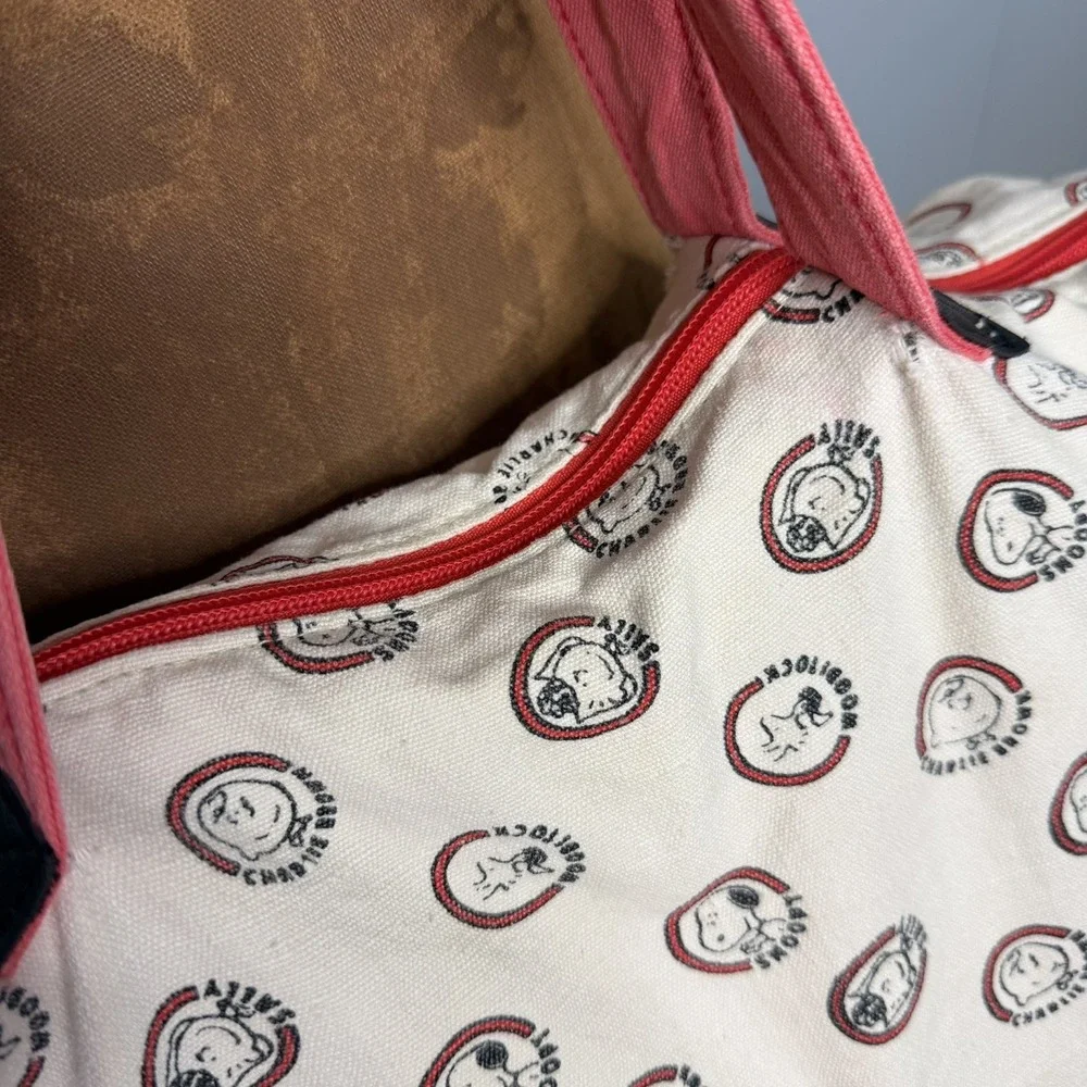 80s Vintage Charlie Brown Peanuts travel duffle bag